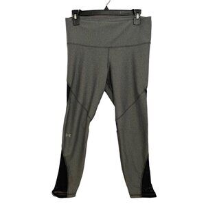 UNDER ARMOUR Heat‎ Gear Women's Activewear Compression Pants Large Grey Leggings